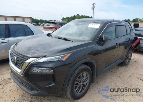 2021 Nissan Rogue S Fwd from USA, damaged, VIN JN8AT3AA4MW000577